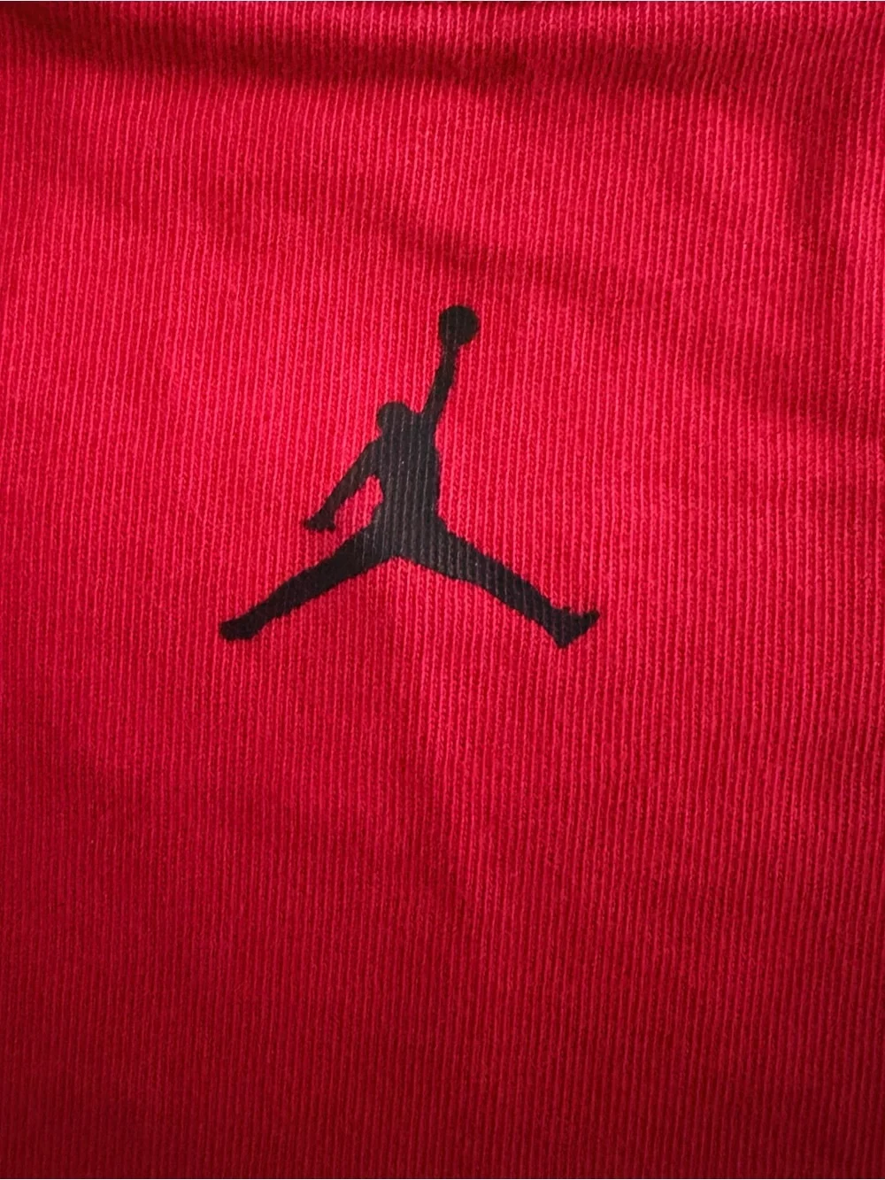 Jordan Red Sneaker Patch T Shirt Men’s Medium Jumpman Cotton Tee